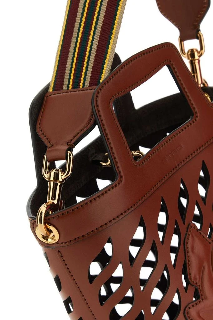 ETRO Etro Pegaso Motif Cut Out Detailed Tote Bag 4