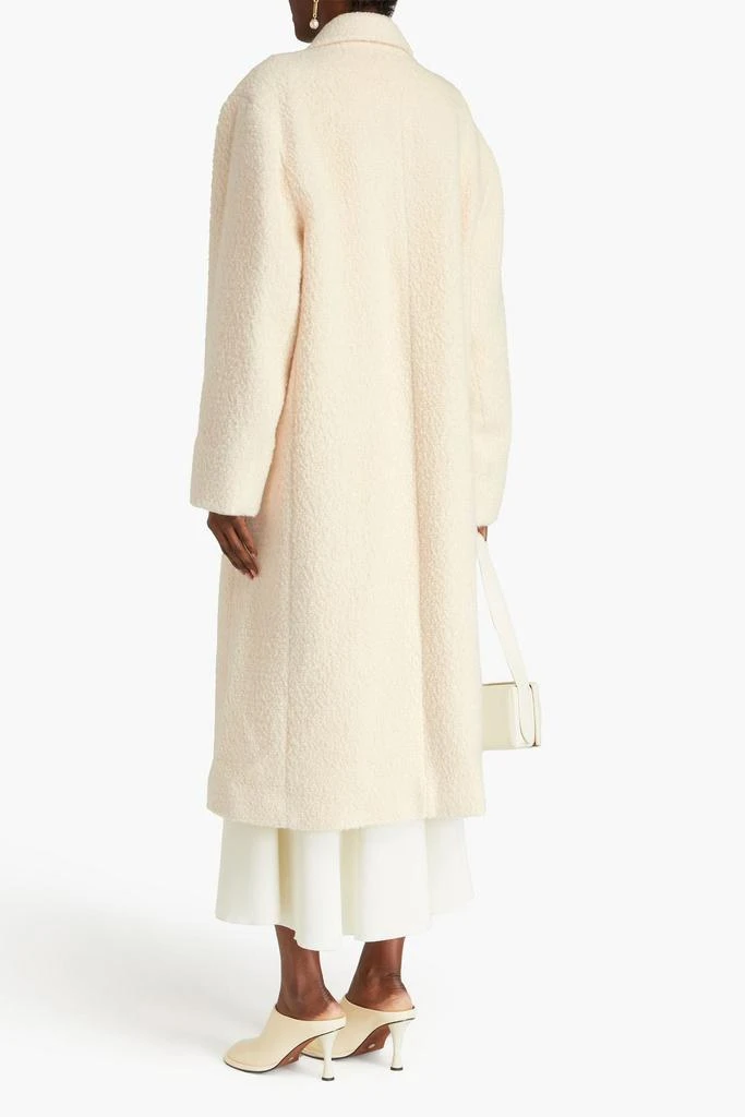 Le 17 Septembre Wool and cotton-blend bouclé coat 3