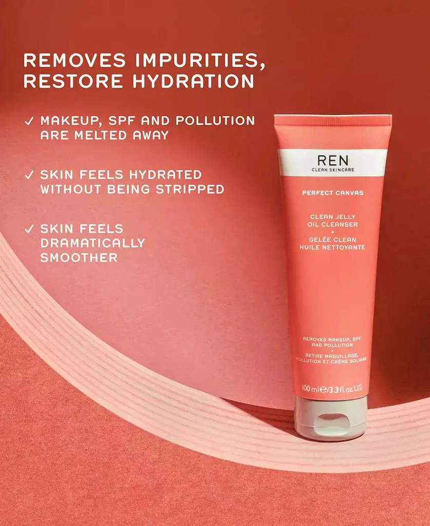 REN Clean Skincare Perfect Canvas Clean Jelly Oil Cleanser 5