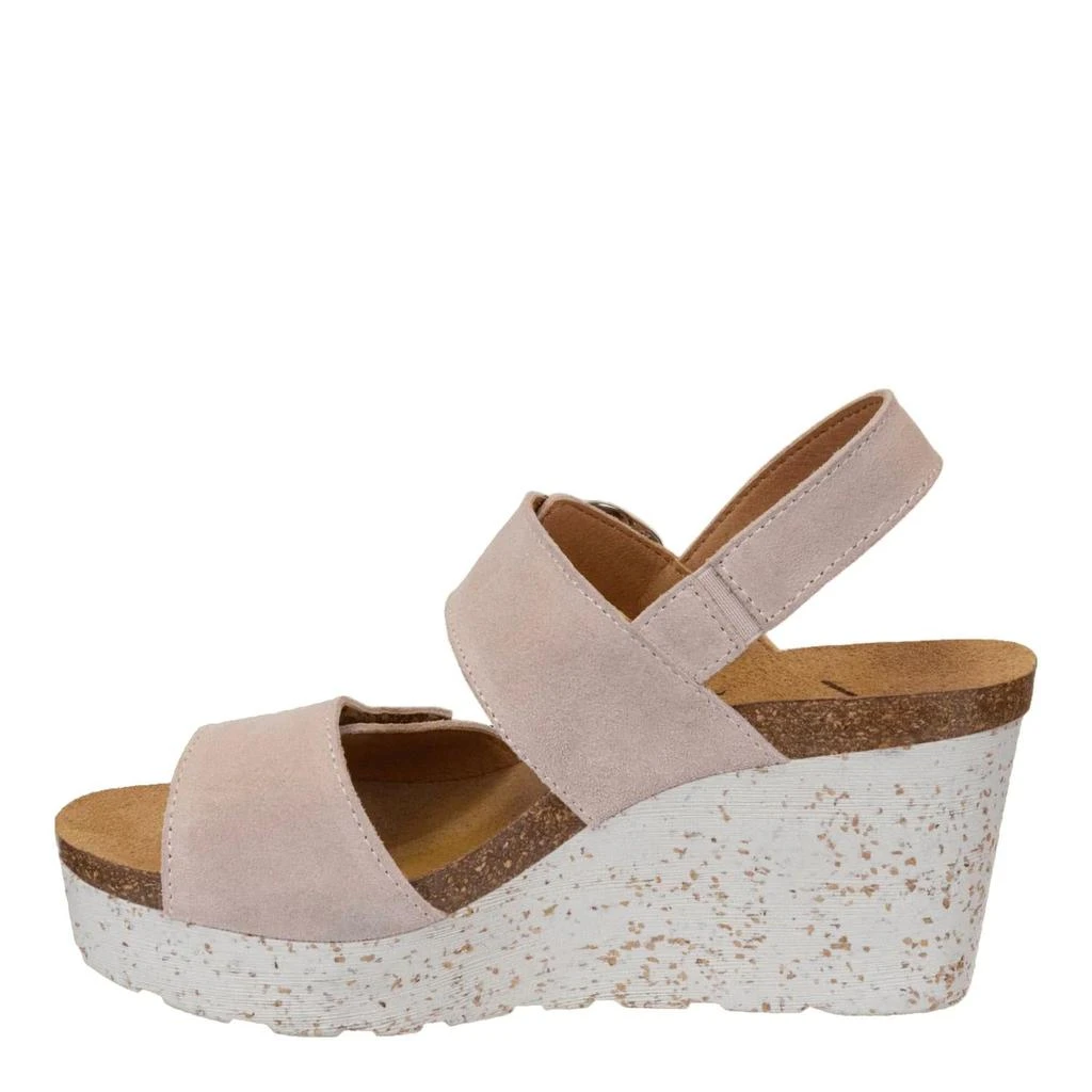 OTBT Peasant Wedge Sandal In Rosette 4