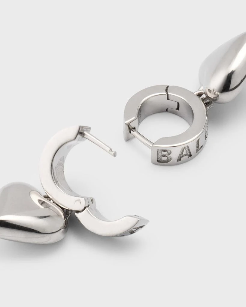 Balenciaga Sharp Heart Earrings 4