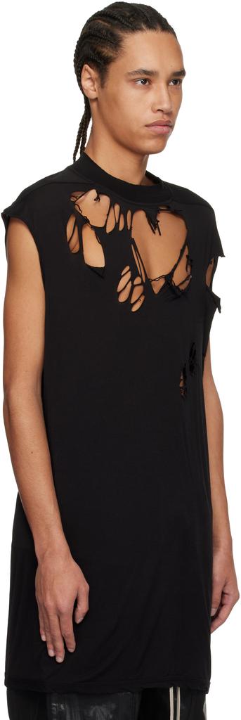 Rick Owens Black Hollywood Tarp T-shirt - T-Shirts - Free Shipping