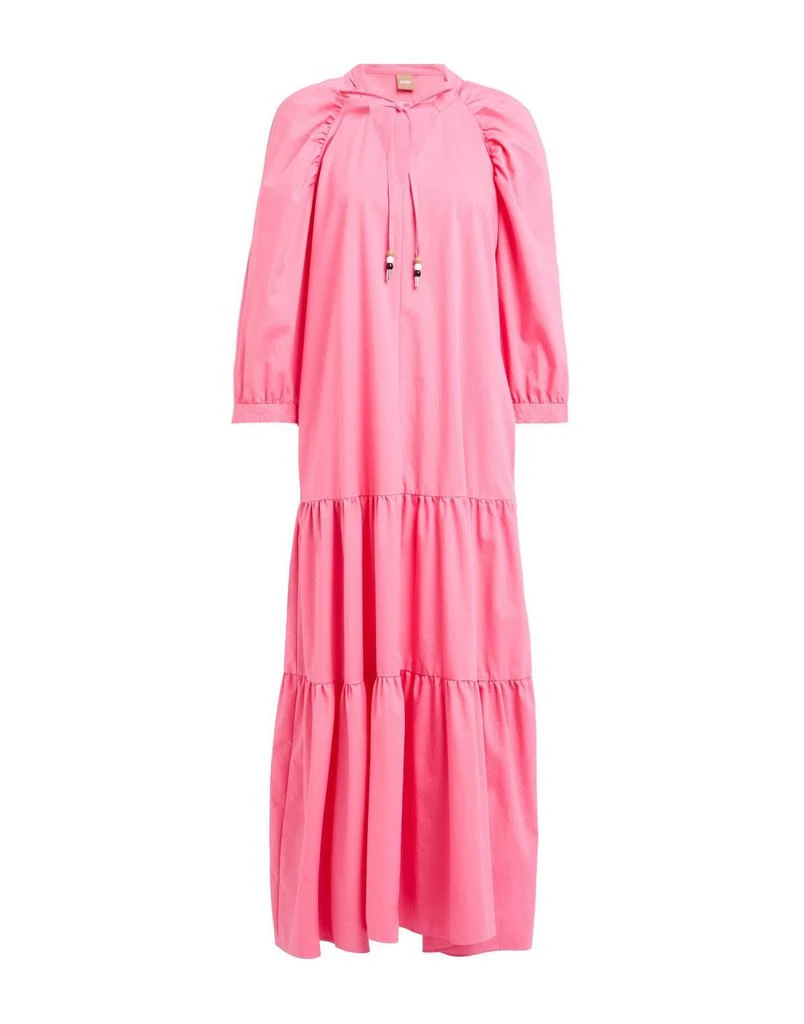 pink hugo boss dress Buy Women's Dresses Hugo Boss Pink Midi Online