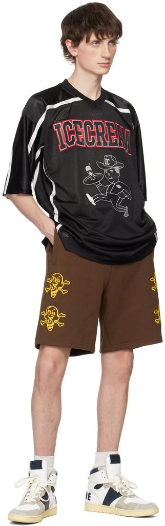 Icecream Brown Cones & Bones Shorts 4
