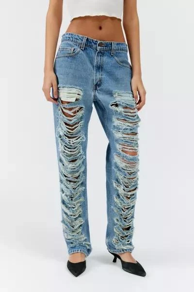 Urban Renewal Urban Renewal Remade Destroyed Denim Jean 3