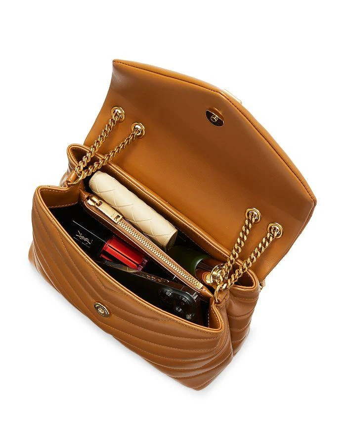 Yves Saint Laurent Loulou Small Quilted Leather Crossbody 4