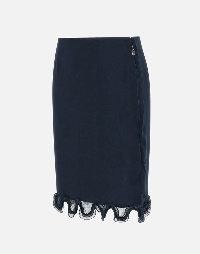 ROTATE Birger Christensen "Chiffon ruffle skirt" 4