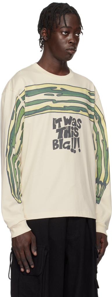 Story mfg. Off-White Grateful Long Sleeve T-shirt