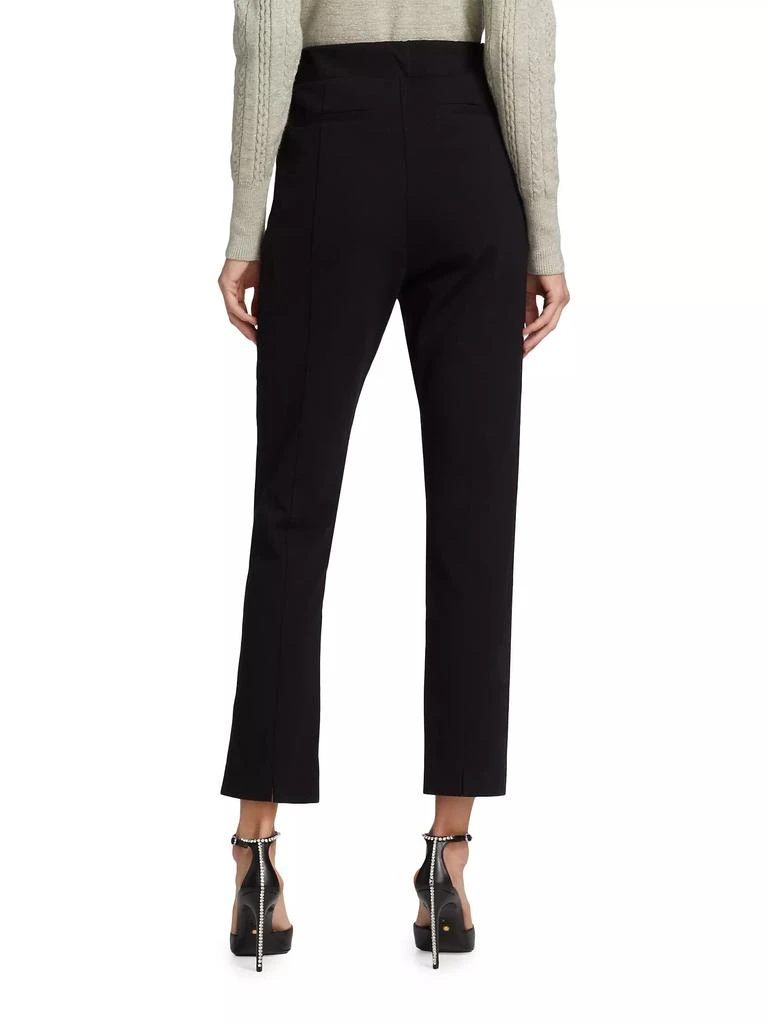 Saks Fifth Avenue COLLECTION Slim-Fit Ankle Ponte Pants 5