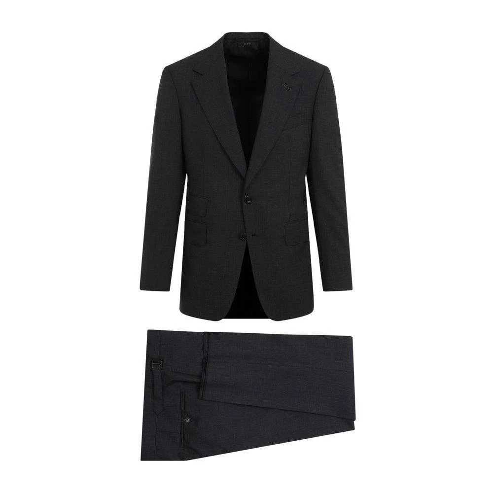 Tom Ford Tom Ford Single-Breasted Tailored Shelton Suit 1