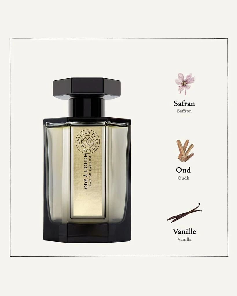 L'artisan Parfumeur Ode a l'Oudh Eau de Parfum, 3.4 oz. 3