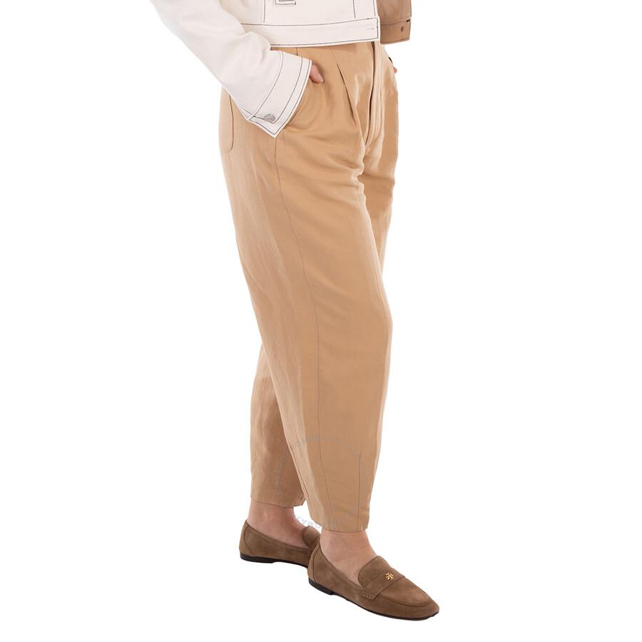 Ralph Lauren Silk Blend Tapered Pants