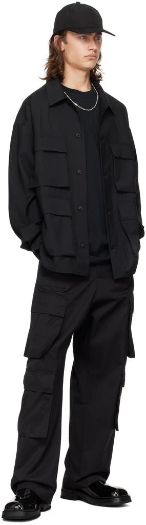 Lownn Black Bellows Pockets Jacket 4