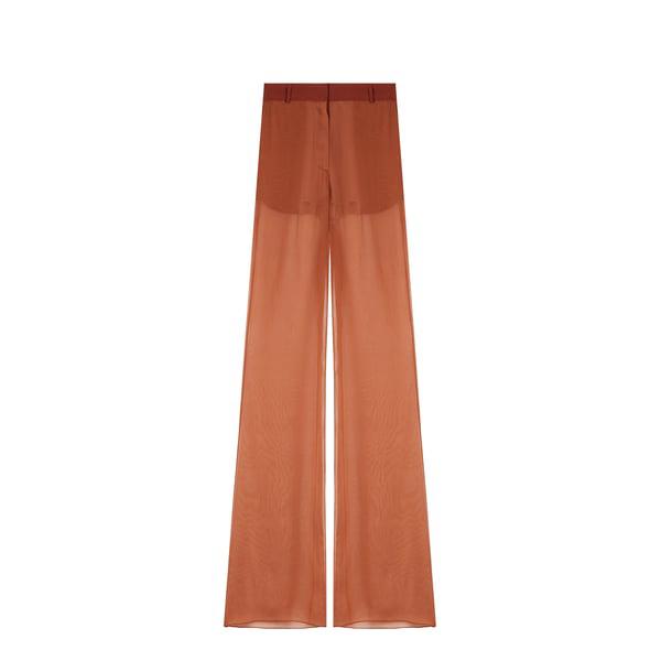 Nensi Dojaka Silk flared trousers