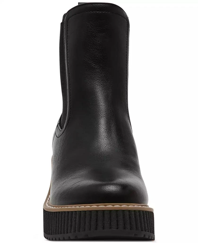 DV Dolce Vita Women's Darcel Lug Sole Platform Chelsea Booties 7