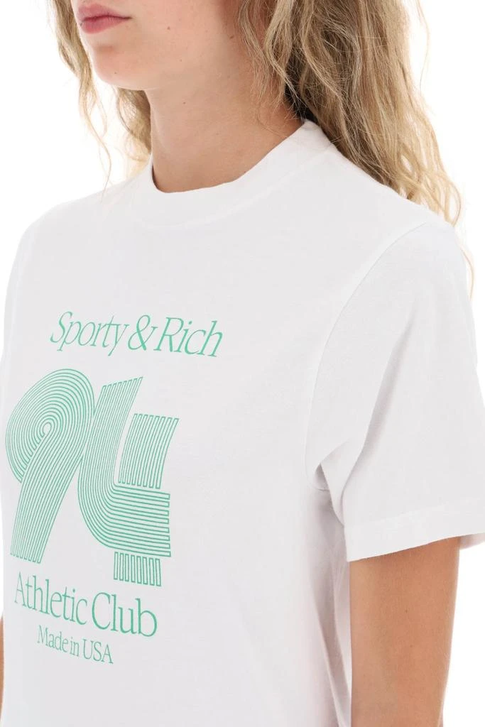 Sporty & Rich Sporty rich '94 athletic club' t shirt 4