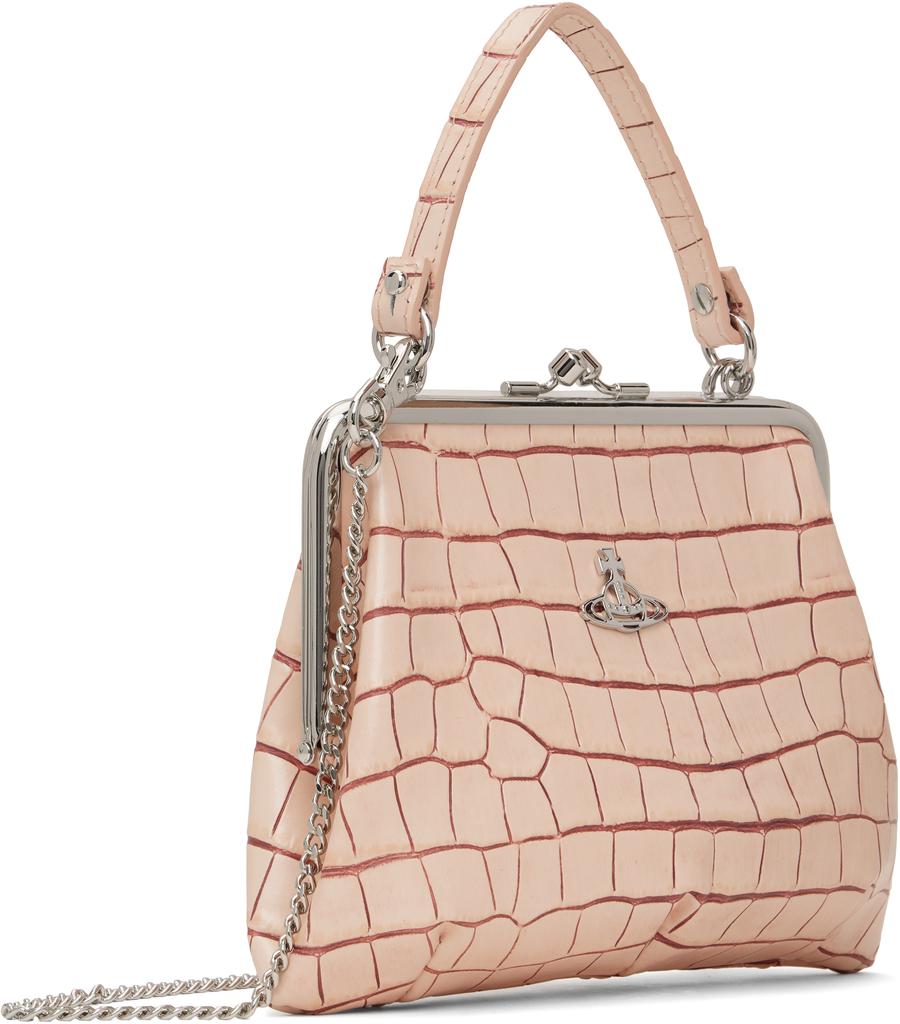 Vivienne Westwood Pink Granny Frame Bag