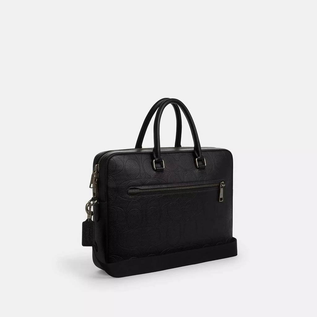 Coach Ethan Slim Brief In Signature Leather 2