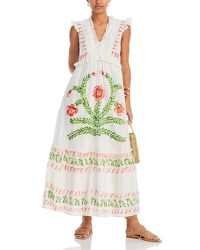 Banjanan Constance Ruffled Printed Maxi Dress - Exclusive 3