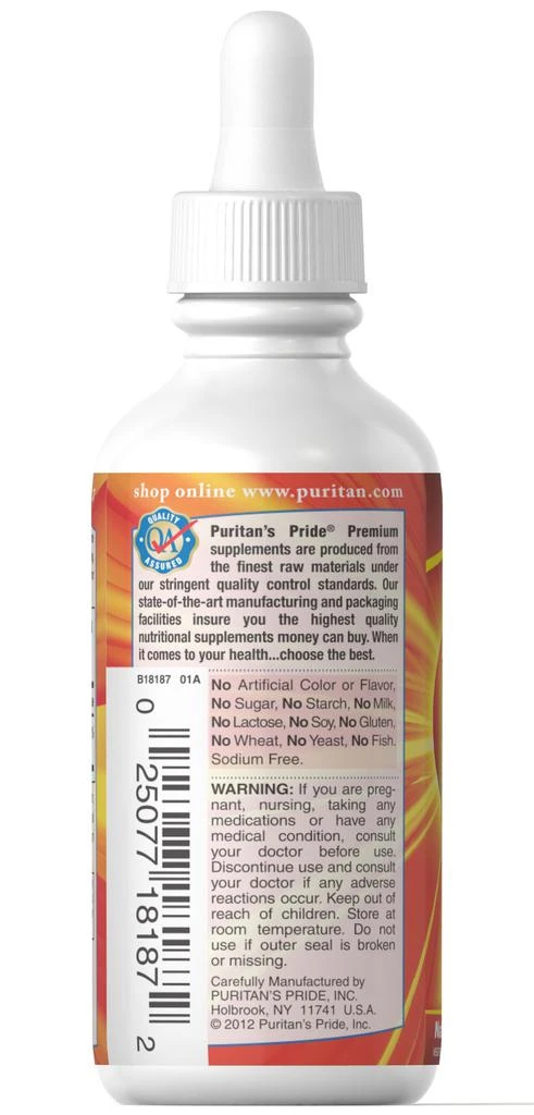 Puritan's Pride B-12 5000 mcg 2 fl oz Liquid 2