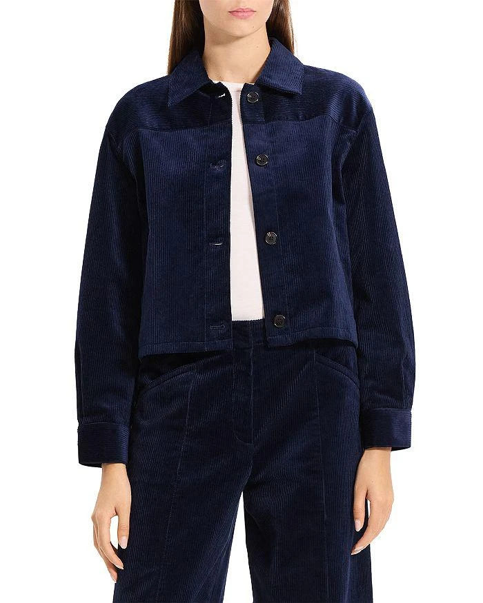 Theory Corduroy Shirt Jacket