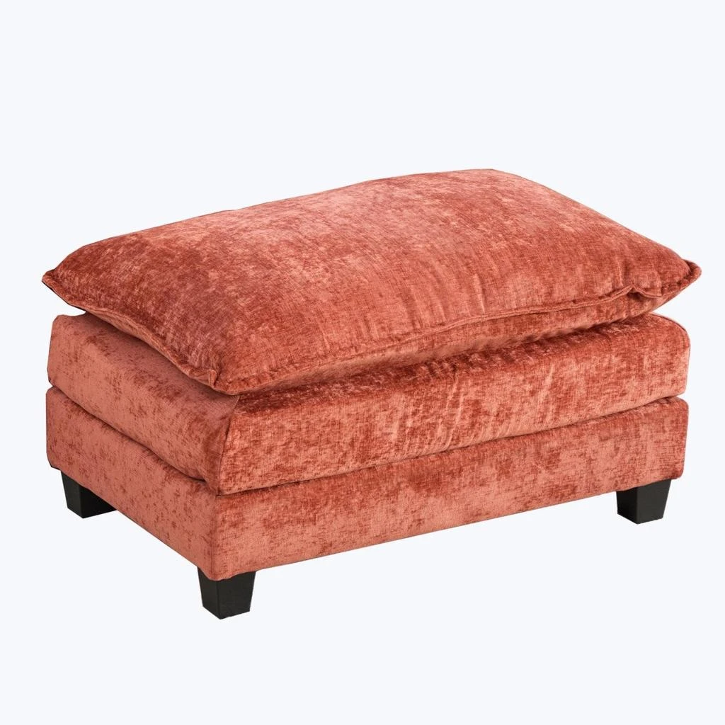 Streamdale Furniture Streamdale Luxurious Velvet Lounge Chair with Adjustable Backrest