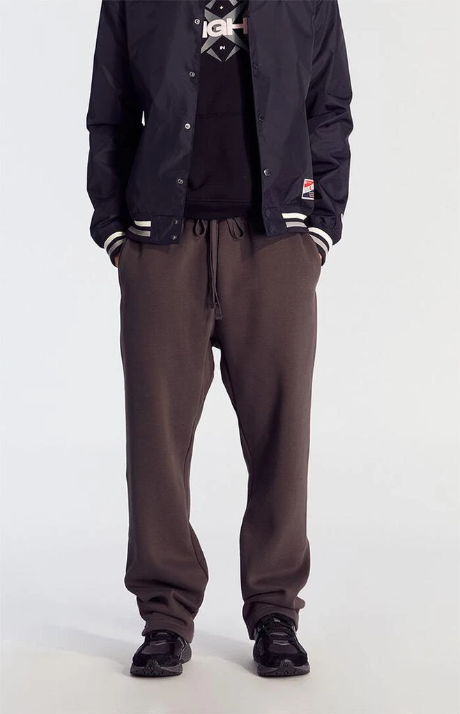 PacSun Black Washed Baggy Sweatpants 1