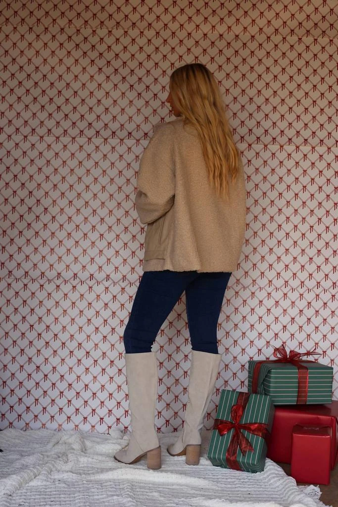 Klesis Klesis - Amy Faux Leather Sherpa Jacket 3