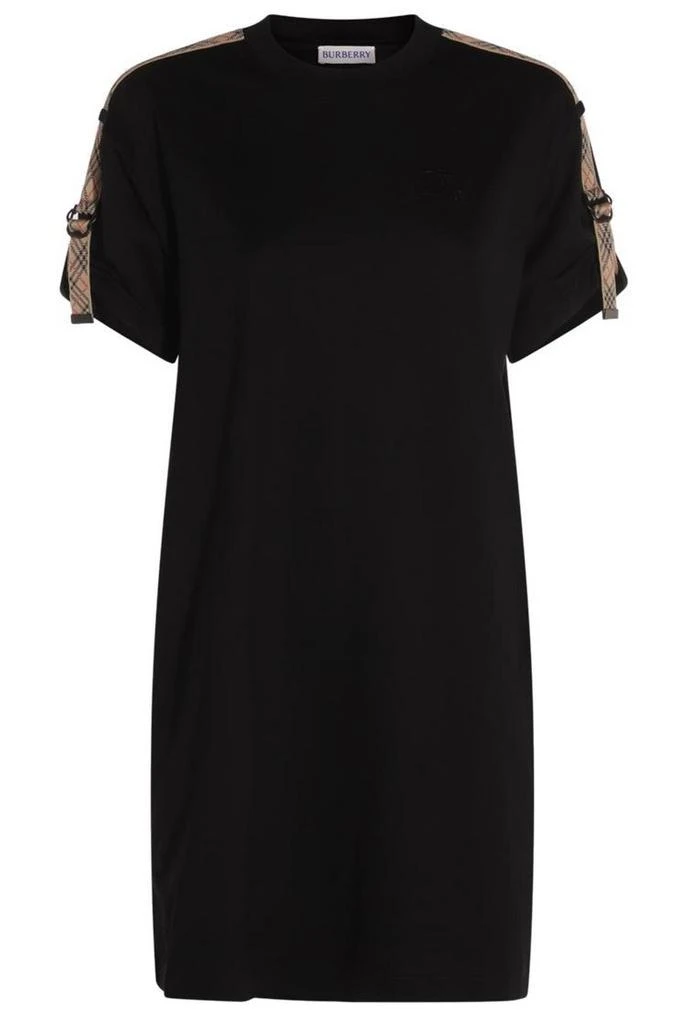 Burberry Burberry Logo Embroidered Crewneck T-Shirt Dress 1