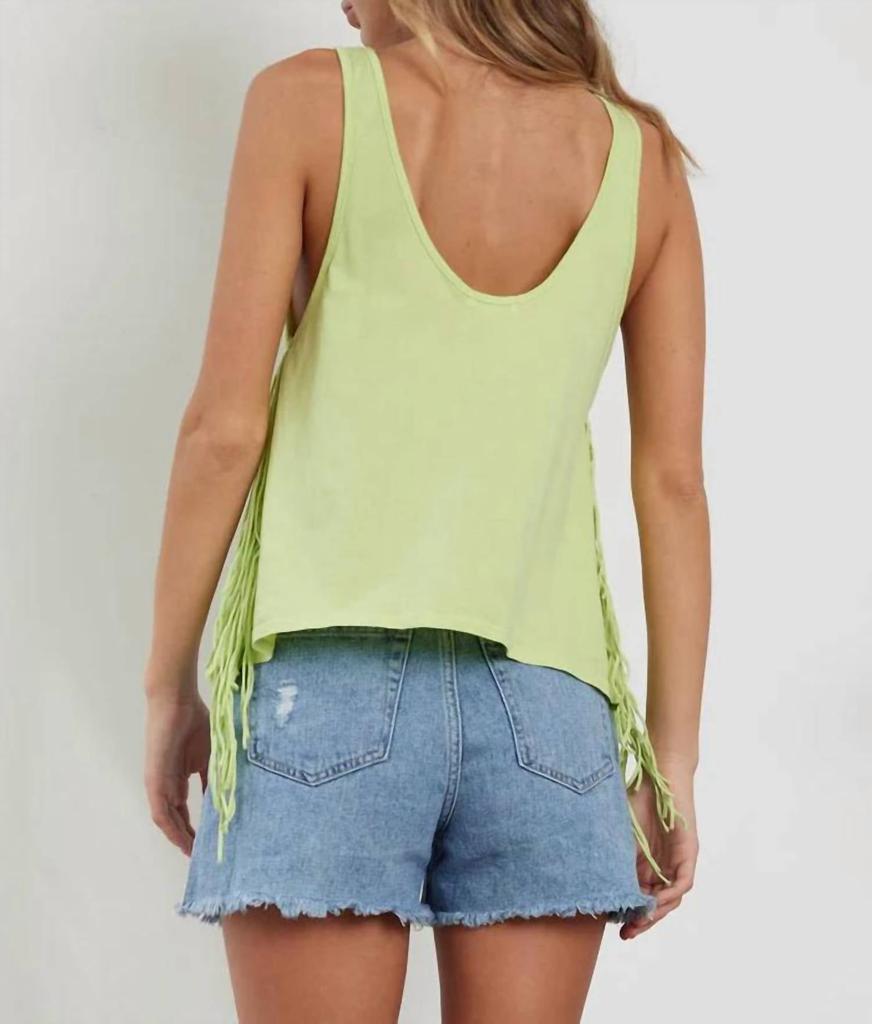 LAmade Lamade - Layla Fringe Tank Top