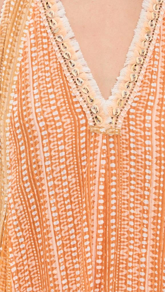 Poupette St Barth Long Dress Nava Stripe Coverup 5