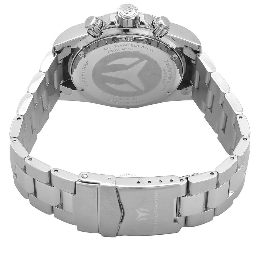 TechnoMarine Technomarine Chronograph GMT Quartz Crystal Black Dial Men's Watch TM-222032 3
