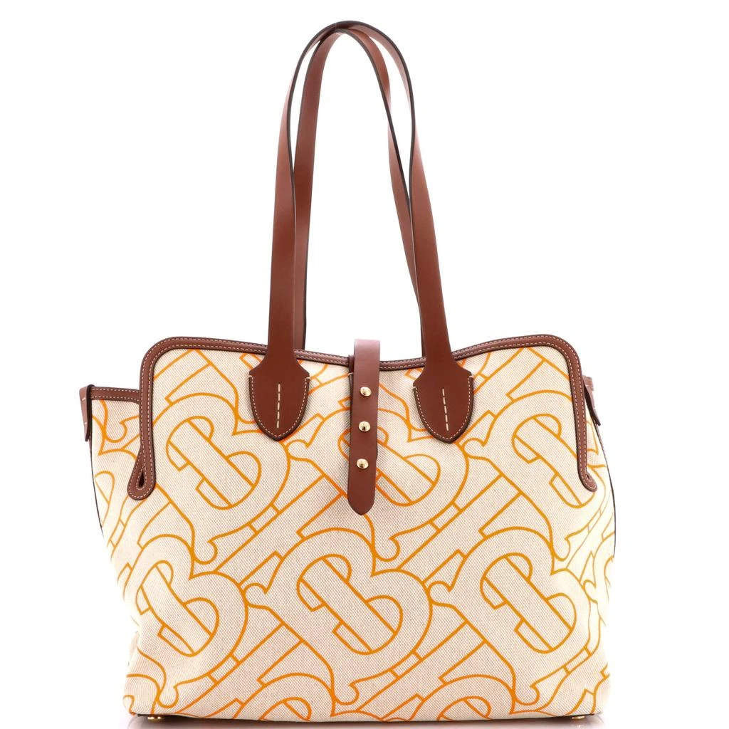 Burberry Soft Belt Bag XL TB Monogram Printed Canvas Medium