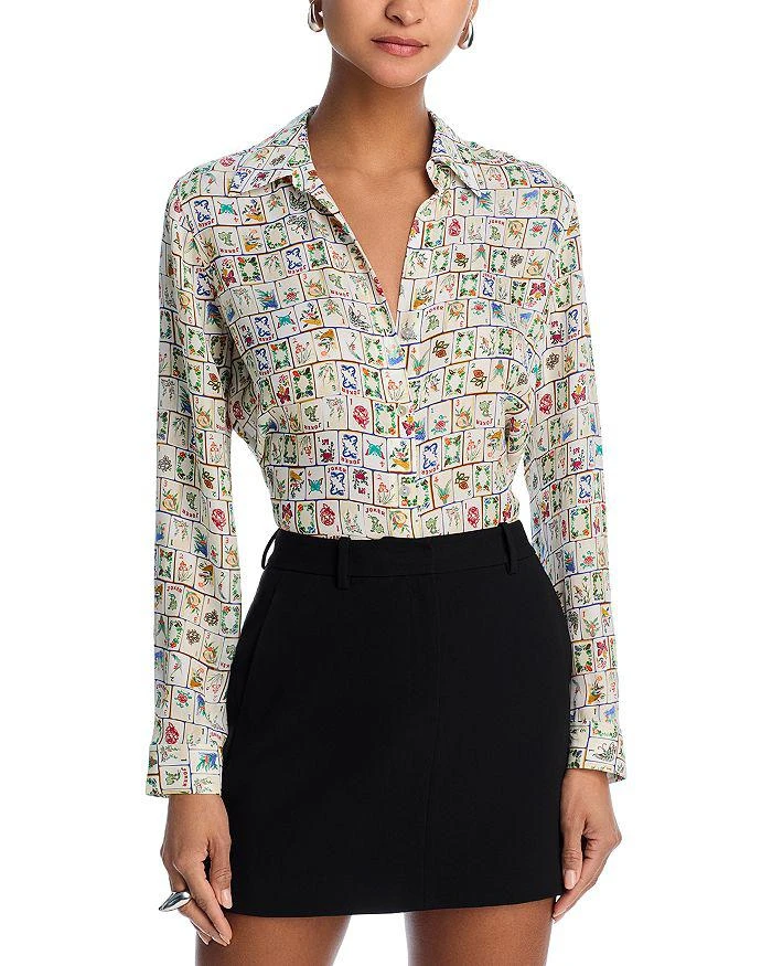 L'Agence Nina Silk Blouse 1