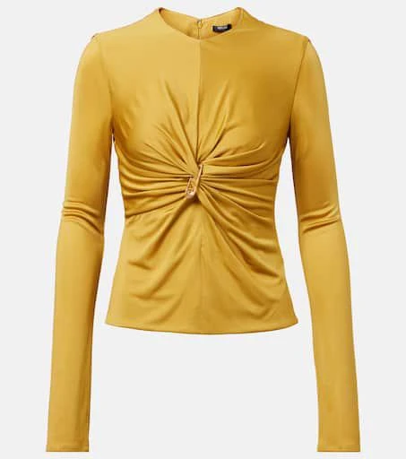 Versace Safety Pin jersey top 1