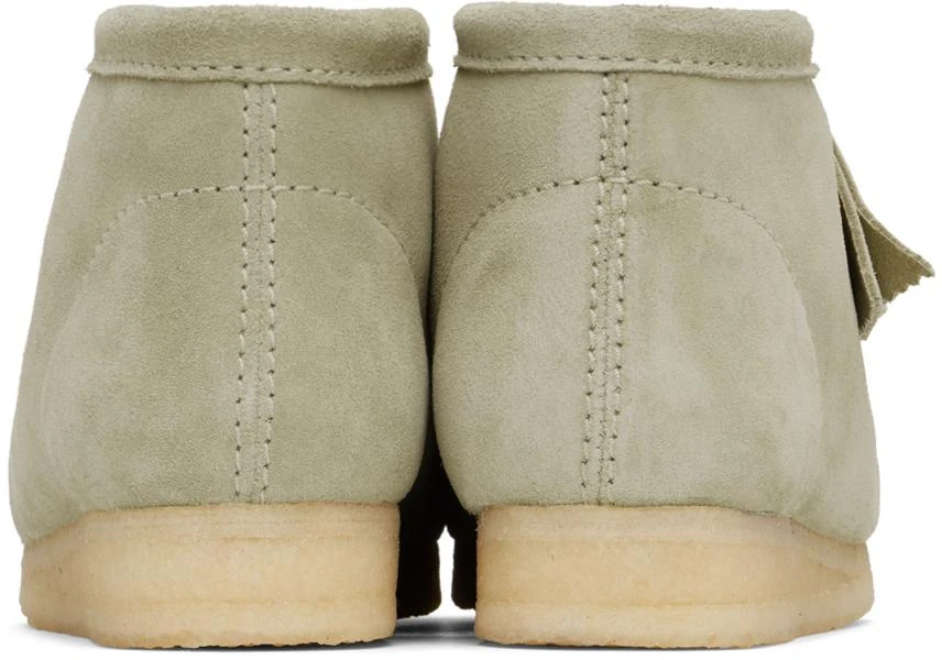 Clarks Beige Wallabee Boots 2