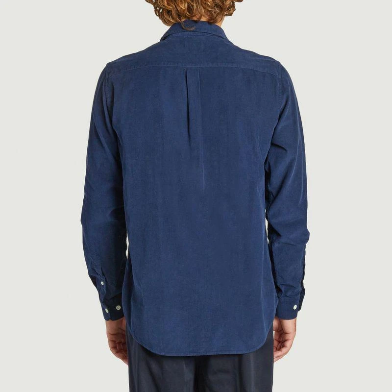 Norse Projects Osvald corduroy shirt  Navy NORSE PROJECTS 3