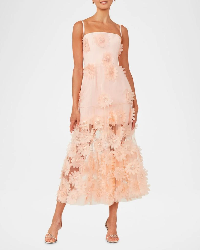 HELSI Exclusive Audrey 3D Floral Midi Dress 2