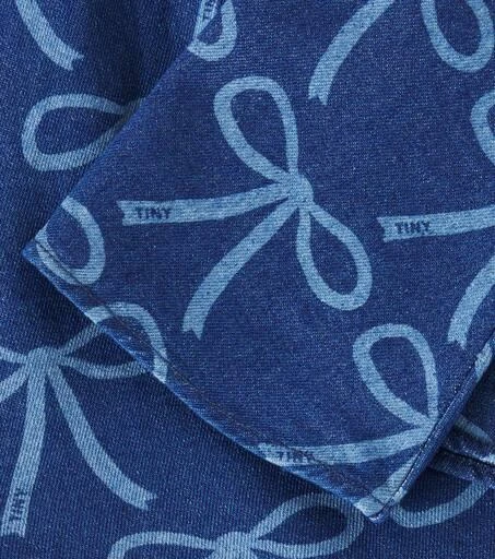 Tinycottons Bows denim skirt 3