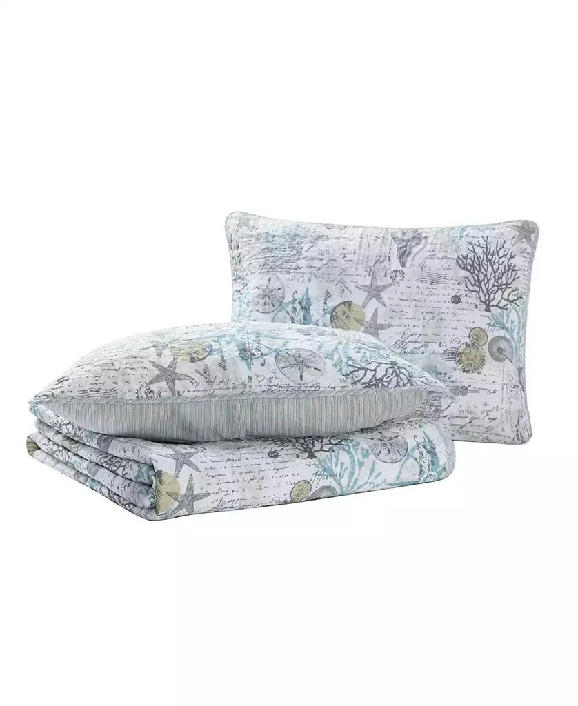 Tommy Bahama Beach Bliss Reversible 2 Piece Quilt Set 8