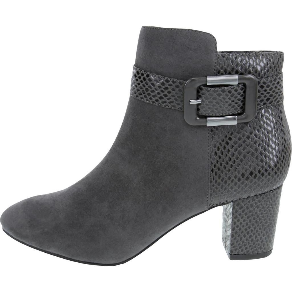 Karen Scott Ivyy Womens Zipper Padded Insole Ankle Boots