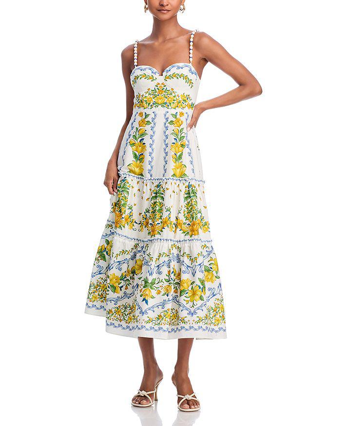 Farm Rio Sicily Midi Dress