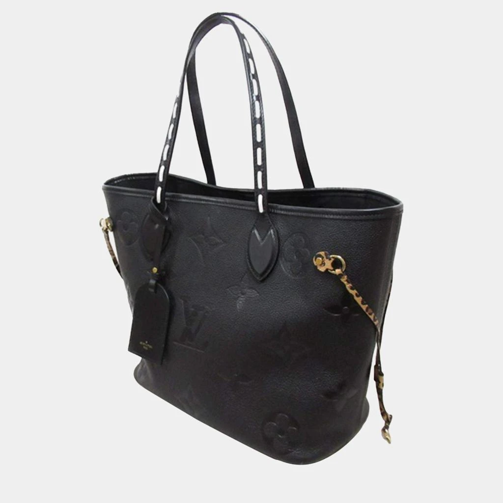 Louis Vuitton Louis Vuitton Black Monogram Empreinte Wild At Heart Neverfull MM 2