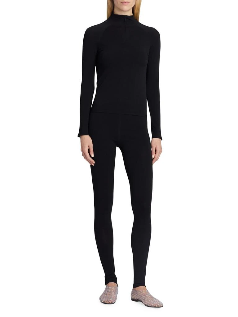 The Row Patti Mock Turtleneck Shell Top 2