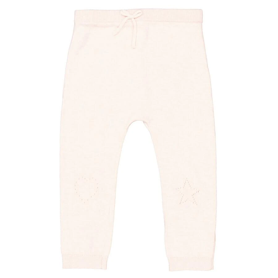 Marie Chantal Infant Perforated-Detail Two-Piece Heart Crawler Set 3