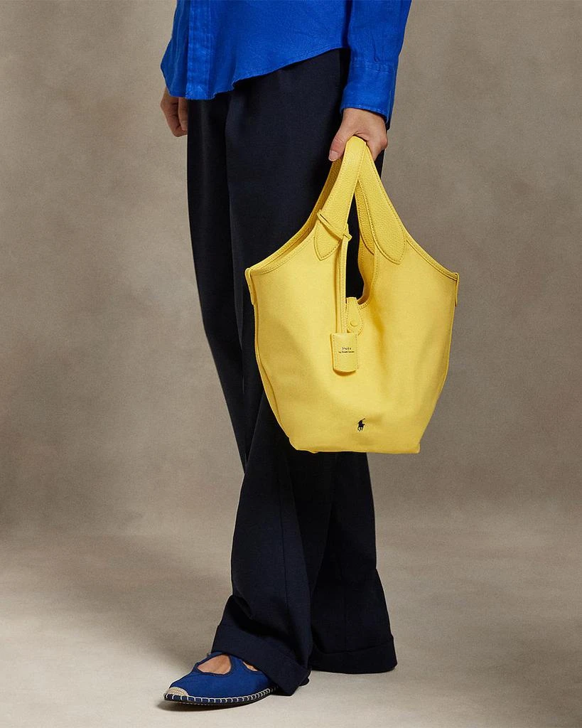 Ralph Lauren Polo Play Medium Leather Shoulder Bag 2