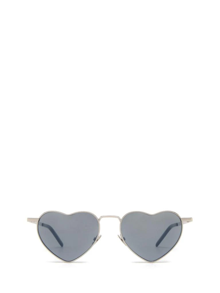 Shop Saint Laurent Eyewear LouLou Heart-Shape Frame  display picture 2