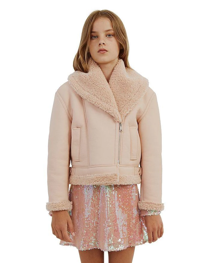 Bardot Girls' Dasha Aviator Jacket - Little Kid, Big Kid 4