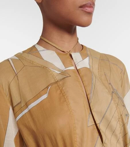 JOHANNA ORTIZ Aqua Cruiser cotton voile kaftan 4