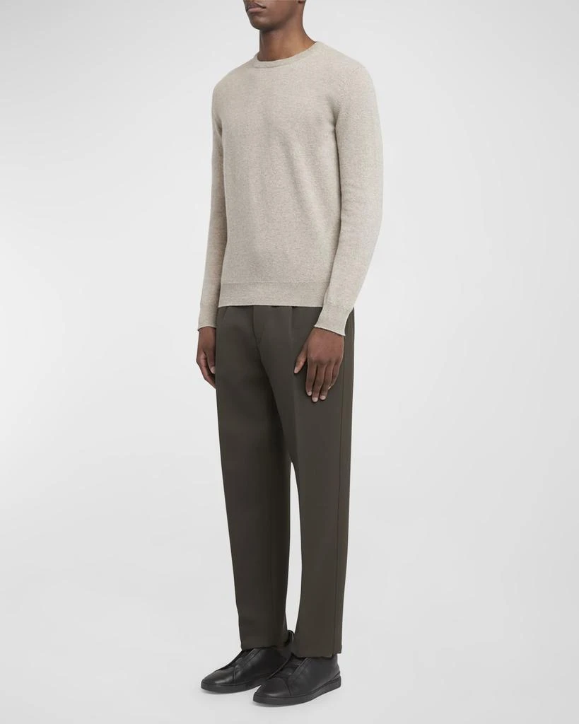 Zegna Men's Solid Oasi Cashmere Sweater 2